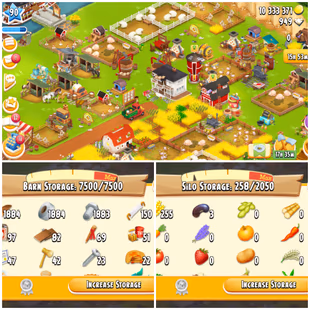 LEVEL 90 | 7500 BARN & 2050 SILO | FULLY FILLED TOOLS & MATERIALS | 10M COINS & 949 DIAMONDS | FULL ACCESS | IOS/ANDROID - Image 2