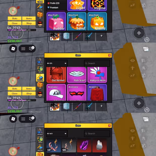 iOS/Android - Global - Level 2742 - Money 198K - Swords 12 - Guns 6 - Fruits 23 - Code999 - Image 5