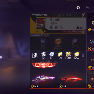 X305|Lvl 63|84 BUNDLE|SASUKE BUNDLE|130 COSTUME(39 MYTHIC)|257 WEAPON(10 EVO+55 MYTHIC)|NARUTO M4A1|M1887 Conqueror Lv 4 - Image 3