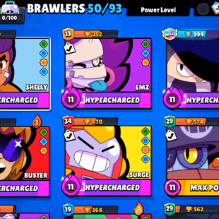 128 [8 MAX BRAWLS] [68 SKINS] [12305 TROPHIES] - Image 4