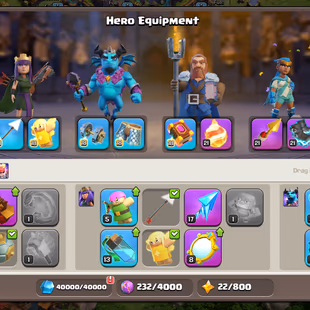 TH14 FULL MAX || ELECTRIC DRAGON || FREE NAME CHANGE|| STACKED MAGIC ITEMS|| CWL 357 || OP ACCOUNT|| INSTANT DELIVERY  - Image 8