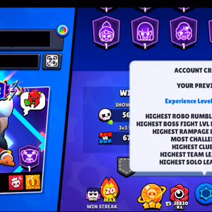 🌟MATCHERINO PIN🌟323 SKINS | 91.200 TROPHY | 100 BRAWLERS | 31 HYPERCHARGED | 58 MAXED BRAWLERS | 72 PRESTIGE - Image 7