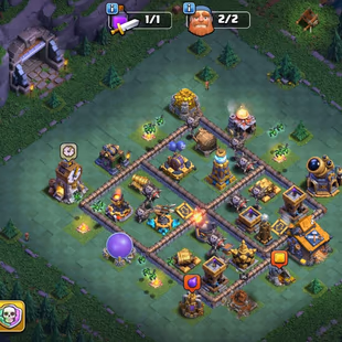 🔥TH 18 NEAR MAX🔥BK 100 AQ 100 MP 64 GW 63 RC 50 || GOOD HERO EQUIPMENT || FREE NAME CHANGE || 8 HERO SKIN - Image 7