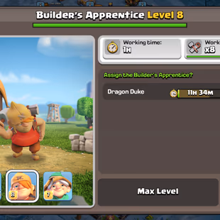 🔥TH 18 ALMOST MAX-XP 254-[ 8 EPIC EQUIPMENT MAX-HERO MAX-DEFENSE MAX-NC YES-3 BUILDER HELPER MAX-FROST SCENERY AND SKIN - Image 8