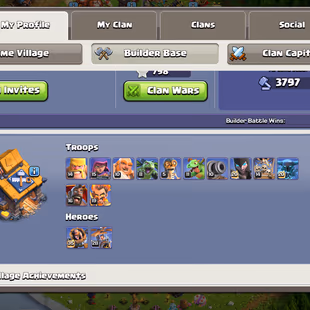 TH16 Almost maxed | King 87 | Queen 94 | Warden 67 | RC 45 | All Epic Equipments | 9 Heroes Skins| Ready for battle | - Image 5