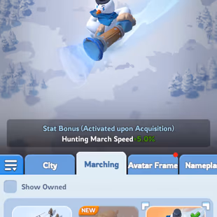 WOS194 | State 3294  - GOOD PET -  VIP 7 - 108M Power  - 2 Avatar Frame - 2 Marching - 2 Nameplate - 1 Name Card -  T10  - Image 2