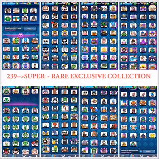 [TP] 🔥239 Rarest Emotes 🎭 (Includes Goblin Kiss Trophy Emote) | FREE TH16 Linked  | 9Y Old  | 116 Max Cards  - Image 1