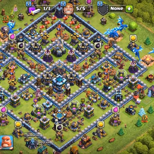 ❗[ TH-13 NEAR MAX ]❗SPIKY BALL [MAX] || G.GUANTLET [16] || HEROS: 63-66-38-45-12 || NEAR MAX DEF - TROOPS - Image 1