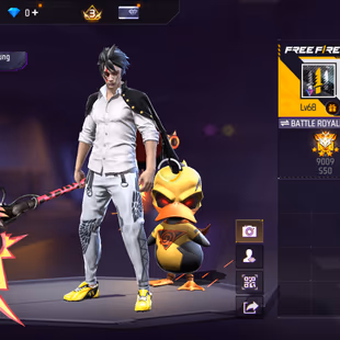 FF284|Lv56/327 Weapon (52 Mythic)/262 Costume (10 Mythic)/34 Emote (7 Mythic)/45 Backpack (18 Mythic)/60 SKYBOARD (26 My - Image 1