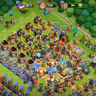 RR💥TH 18 [ FULL MAX ] DEFENCE💥HERO 105/105/80/80/55 | 9 EPIC MAX 642 STARRY ORE | 2 HELPER MAX | 3438 WARSTAR | XP-250 - Image 6
