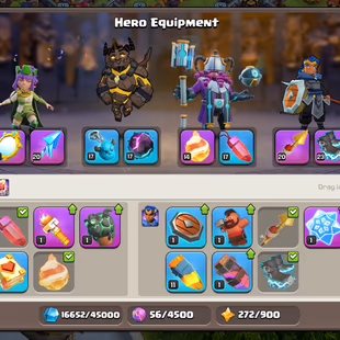 ❗[ PREMIUM TH-16 - GREATEST EPIC ]❗SB [24] - EB [23] | GG-FA-RS [20] | HEROS: 67-85-51-49-28 || LVL 16 WALLS - Image 7