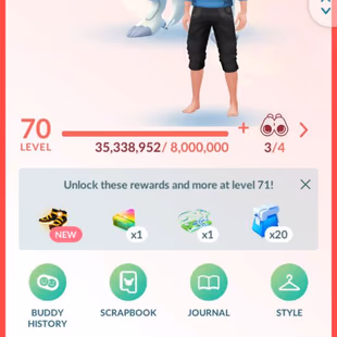 3 SHINY LEG - 2016 YEAR - LEVEL 70 - 222 SHINY - 12 LEGENDARY || 9-10million STARDUST - RENAME AVAILABLE - SAFE SECURED - Image 2