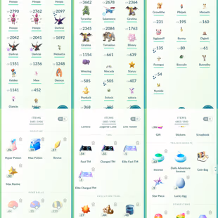 Level 75 - 69 Million Stardust - 1500 Pokemon - Necrozma - Rayquaza  - Image 7