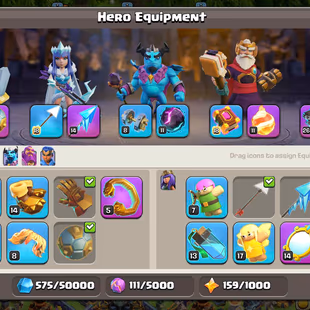 💫[ PREMIUM TH-17 ]💫SB-EB [26] | GG [20] | LVL 16 WALLS || HEROS: 64-78-44-52-27 || STRONG DEF - TROOPS || BEST DEAL - Image 5