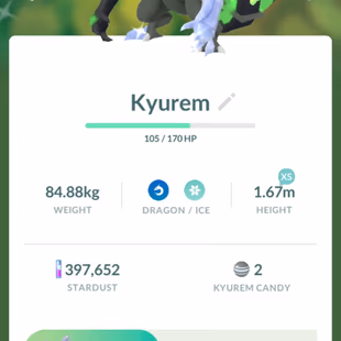 SHINY FUSED KYUREM [] LEVEL 50 [] LEGENDARY 3 [] SHINY 6 [] POKEMON 20 [] RENAME AVAILABLE  [] CHEAPEST - Image 5
