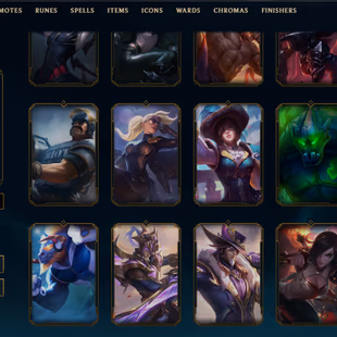 SEVER [ TR ] - 243 LVL  - PLAT IV - 83 SKINS - 160 CHAMP [ 780 BE - 40 RP ] - FULL ACCESS - Image 8