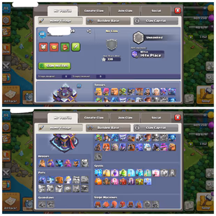 DISCOUNTED | 7 EPIC EQUIPMENTS | TH 15 DONATION | 57-54-36-27-20 HEROES | FREE RENAME | FULL ACCESS  - Image 3