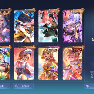 HYPER BASED PREMIUM ACCOUNT|| MEGA 5 ||  LEGEND 2 || GRAND 13 || EXQUISITE 16 || SKINS 450 || HEROS 131 || ALL MAX EMBLE - Image 2