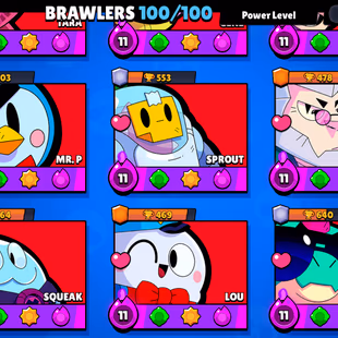 🔥52 MAX BRAWLER WITH 46 HYPERCHARGED🔥42.5K TROPHY-300 SKINS!!NC FREE!! INSTANT DELIVERY -BEST DEAL - Image 7