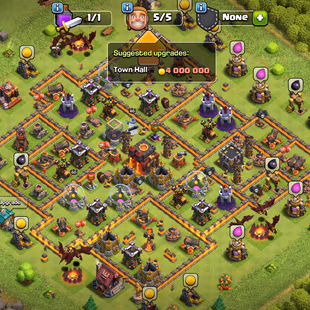 FULLY MAX TH-10 | HERO-40-40-20 | RENAME FREE | NOTHING LEFT FOR UPGRADE | LOW PRICE - Image 2