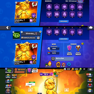 102k TROPHIES🔥 MASTERS 2024 🌟 MACHERINO PIN | 100 MAX POWER BRAWLER | 90 HYPERCHARGE | 441 SKIN | INSTANT DELIVERY  - Image 2