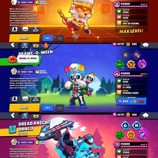 🐲 RED KING FRANK 💸 | 100.005 TROPHY | ALIEN FAME | 99/99 BRAWLERS | 80 MAXED BRAWLERS | 475 SKINS | FULL MAIL ACCESS - Image 6