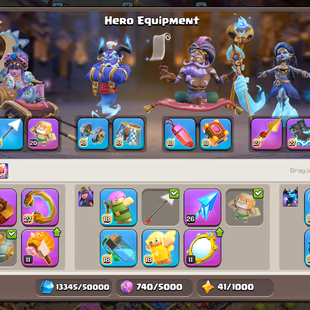 🌟 14x SCENERY | 3X FULL SKIN SET 🌟 BEST TH-18 MAX DEFENCE | ALMOST 8X EPIC MAXED | DESERT SET | FROST SET | CYBER SET - Image 6