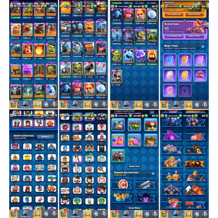 ⚡LV 56 - 4X LEG BADGE⚡ KT15 | ARENA 25 | TROPHIES 10K | 12 EVO | EMOTE 80 | 10 CARD LV 15 | 18 CARD LV 14 | 5 WILD SHARD - Image 4