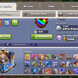 214 🔥 Th18 almost max | good equipment 🔥 best deal | heros-100-100-72-76-50 | strong troops amd defence - Image 4