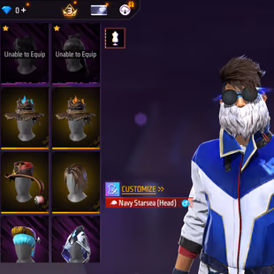 X102|Lvl 63|FFWS GALAXY LEGENDARY OUTFIT|BEARD|237 COSTUME|223 WEAPON(3 EVO+39 MYHTIC)|EVIL AN94 LVL 3|BOOYAH UMP LVL 5| - Image 5