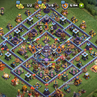 TH 15 || Xp 204 || allmax || High Hero || WaLL Allmax | Troops Maxed || Nice Base || Guaranteed - Image 2