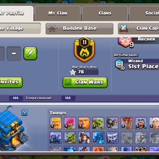 BEST OFFER | TH 12 FULLY MAX OUT | HEROES : 65-65-40-40 | 6 HIGH EPIC EQUIPMENT | NC FREE | 369 MEDALS | 5K GEMS | - Image 4