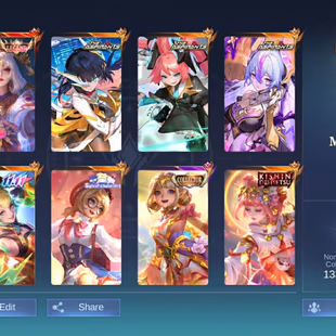 HYPER BASED PREMIUM ACCOUNT|| MEGA 5 ||  LEGEND 2 || GRAND 13 || EXQUISITE 16 || SKINS 450 || HEROS 131 || ALL MAX EMBLE - Image 3