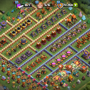 Th16 Max [1800-Cwl Medel]-[7k-Gems] | Hero-95-95-70-45 | Equipment-15-Epic Almost Max | XP-191 | NC-Yes | BEST-DEAL - Image 2