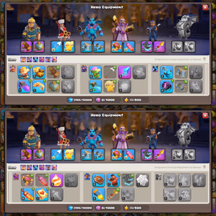❗PAINTER SCENERY❗TH 14 MAX! EB [MAX] - GG-SB-RS [20]! 6X EPIC EQUIPMENT! DEFENCE MAX! NC AVAILBLE! 5 BUILDER! - Image 4