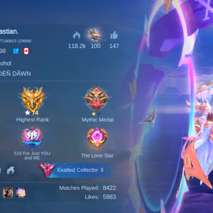 SOLID EXP MAGE MM ACC || 1 LEG 9 GRAND 10 EXQUISITE || EXALTED COLL 2 || EX 74 STAR || HIGH WR || GOOD RECALL - Image 5