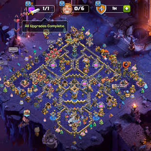 🔥CRAFT STATION MAXED🔥[TH18] MAX || DEF/HERO/WALLS MAX || PROFILE FULLY MAX || 12 EPIC EQUIPMENT MAX || B.APRENTICE MAX - Image 1