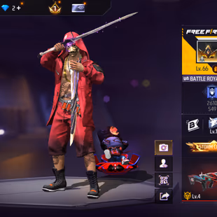 X190|Lvl 66|50 CHARACTER|MONEY HEIST|269 COSTUME(9 MYTHIC)|47 VEHICLE|309 WEAPON(1 EVO+42 MYTHIC)|DEMONIC FAMAS LVL 4|SE - Image 2