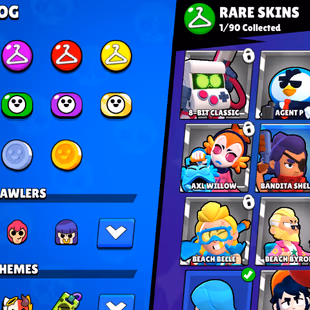 133 [2 MAX BRAWLS] [10 SKINS] [1241 TROPHIES] - Image 5