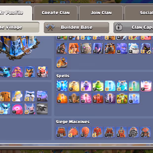 ALL HELPER MAX | TH18 CLOSE MAX TYPE | HERO-105-105-70-80-55 | SB-MAX!AF-MAX!EB-MAX!CLOSE MAX HUGE EQUIP | 212-XP | BH  - Image 4