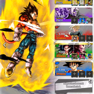 D814-IOS+Android-4 UL(SS4 Vegeta Full Star+Zamasu+Majin Vegeta)+Good Euqipment+SS4 Goku Zenkai+SS4 Goku and Vegeta Red - Image 3