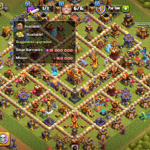 💎 10100 GEMS💎 TH16 ALMOST MAX | NC AVAILABLE | 6 BUILDERS | EPIC EQUIPMENTS MAX | 220 CWL MEDELS | MAGIC ITEMS STACKED - Image 1