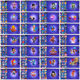 🔥56K TROPHY - 98 BRAWLER 🔥 70 MAXED | 43 HYPERCHARGED | 280 SKIN | INSTANT DELIVERY - Image 8