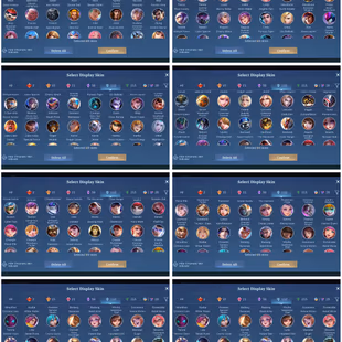 [IOS/ANDROID] CEL LVL 129 | 131 HEROES | 452 SKINS | MEGA 4 | HIGH WR | 2 LEGEND - JJK NOBARA MEGUMI - KOF CHOU GUSION  - Image 4