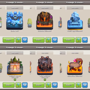 🔥TH-18 NEAR MAX🔥XP-255! G.GAUNTLET MAX! FIREBALL MAX! E.BOOT MAX! HEROES:-100-105-90-80-55-3! LOTS OF RARE SCENERIES - Image 6