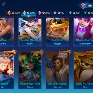 HYPER BASED PREMIUM ACCOUNT|| LEVEL 67 || EXALTED IV || GRAND 6 || EXQUISITE 8 || SKINS 322 || HEROS 129 |ALL MAX EMBLEM - Image 3