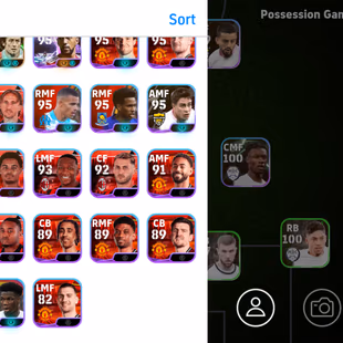 Amazing Account-Power 3217-Barcelona-Real Madrid Team-Rare 7 Manager-Eden Hazard 109-Adriano 105-Javier Saviola 105-Deco - Image 5