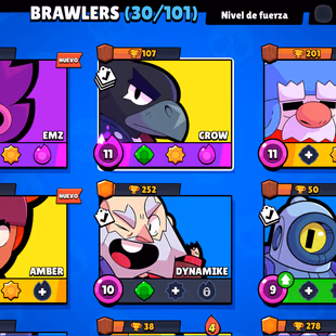 EXCELLENT NOT TO START FROM SCRATCH | 2186 TROPHIES | 30 BRAWLERS | 4 LEGENDARIES | 4 LVL 11 | 2 HYPERCHARGES | 33 SKINS - Image 1