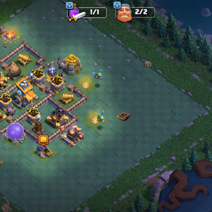 Th16 [War Arena]-[BH-10 Full Maxed | Hero-85-95-70-45 | Equipment-16-Epic Almost Max | [9k-Gems] | XP-241 | Wall Max | N - Image 8