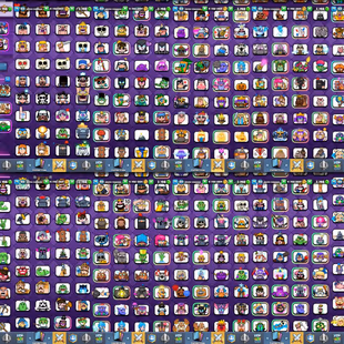 Emotes 397🔥Tower Skins 68🔥Level 80 [25x Level 16 Elite 102] 30x Evolation Banners 269 Decoration 279 Gold 4.1 Milion - Image 3